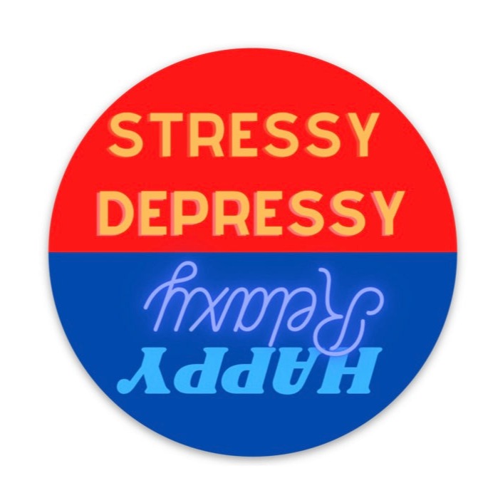 Happy/Stressy Magnet