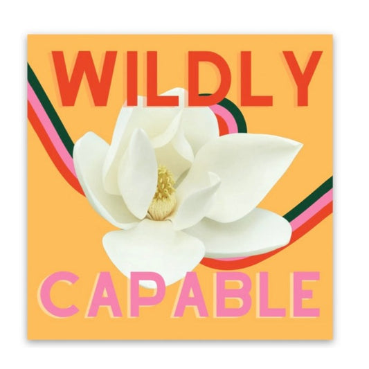 Wildly Capable Sticker