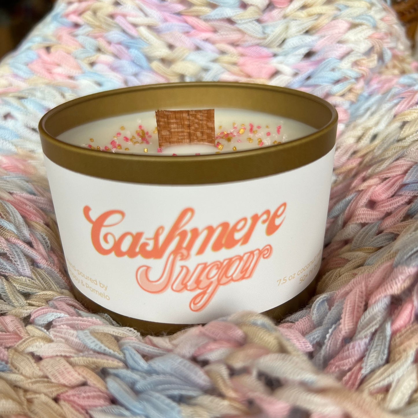 Cashmere Sugar Candle 8 oz