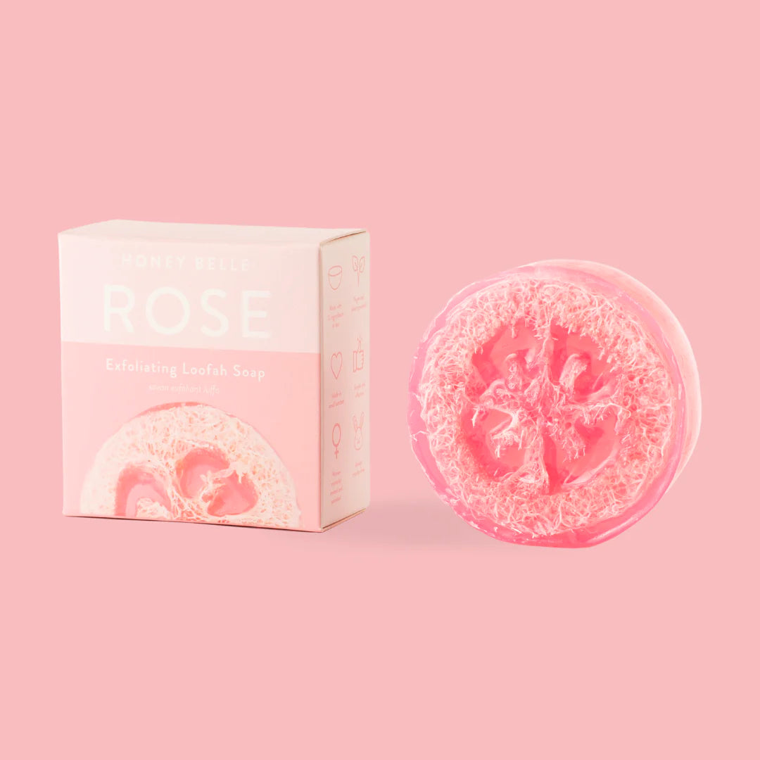 Rose Loofah Soap