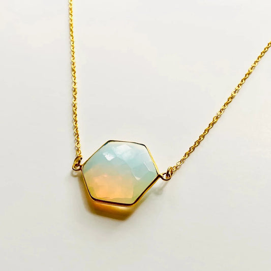October Birthstone Necklace