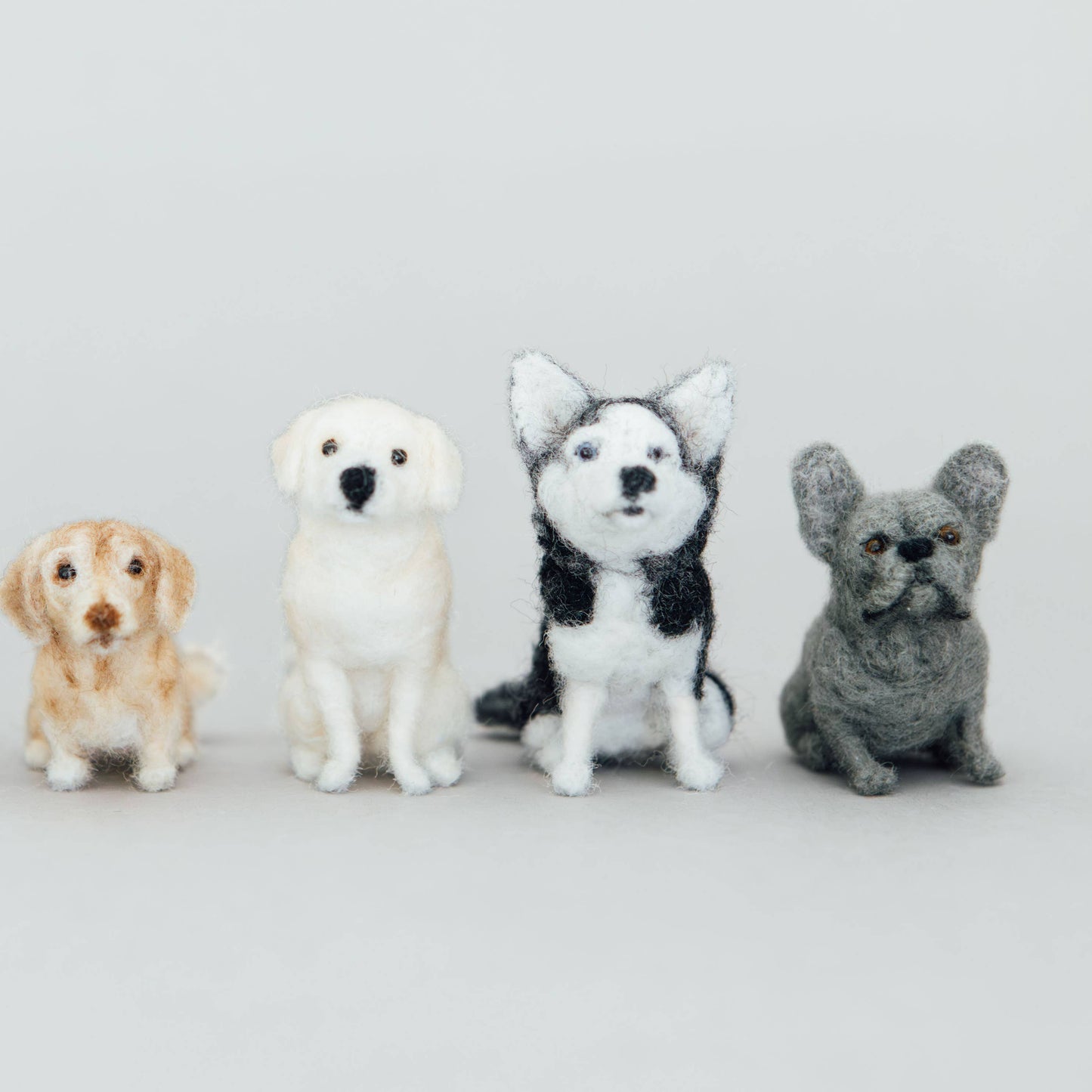 Little Felted Friends: Siberian Husky Needle Felting Kit