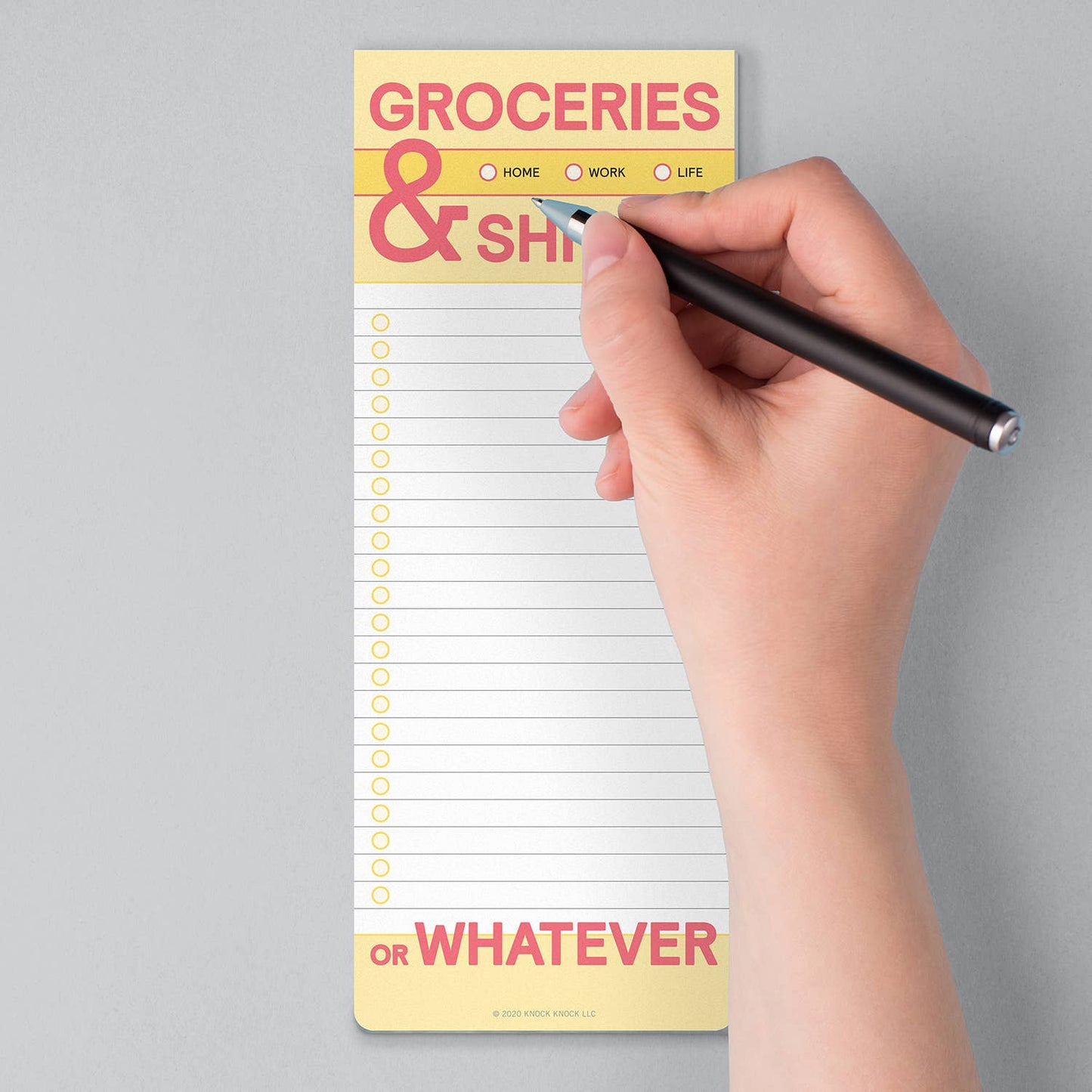 Groceries and Shi*t NotePad