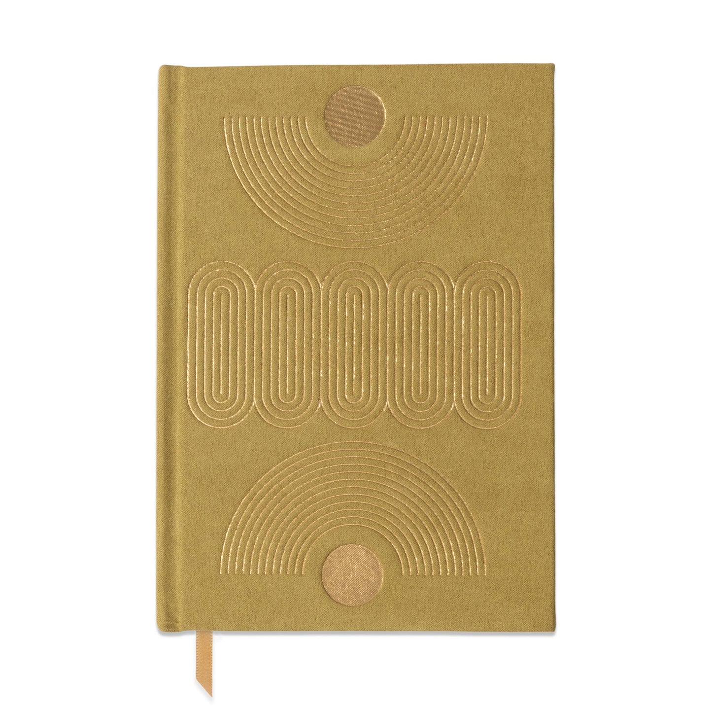 Radiant Avocado Journal | Sueded Hardcover Lined Notebook