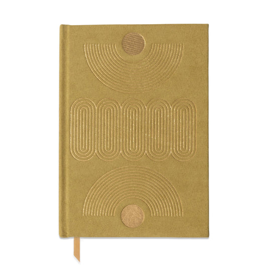 Radiant Avocado Journal | Sueded Hardcover Lined Notebook
