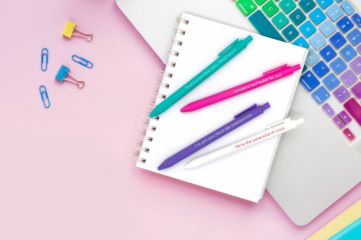 Best Friends Quotable Gel Pen Set