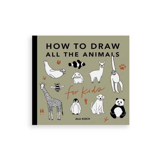 All The Animals: How to Draw Art Book for Kids | Step-by-Step Drawing Guide