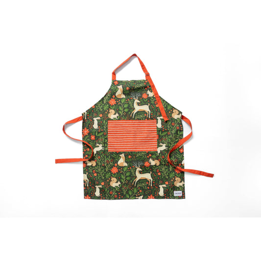 Christmas Forest Apron – Holiday Baking, Evergreen