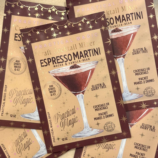 Espresso Martini Mix Packet | Mocha & Vanilla Single-Serve Cocktail Mixer