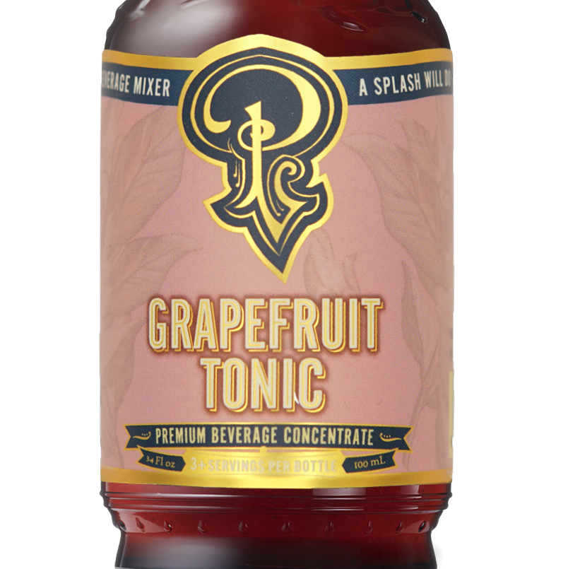 Cocktail & Mocktail Mixer Gift Set | Marionberry, Georgia Peach & Grapefruit Tonic