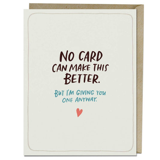 Make This Better Greeting Card