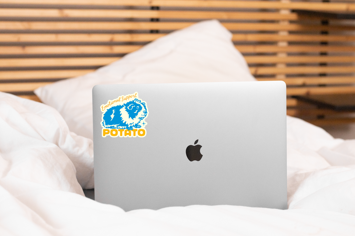 Cute Guinea Pig Vinyl Sticker