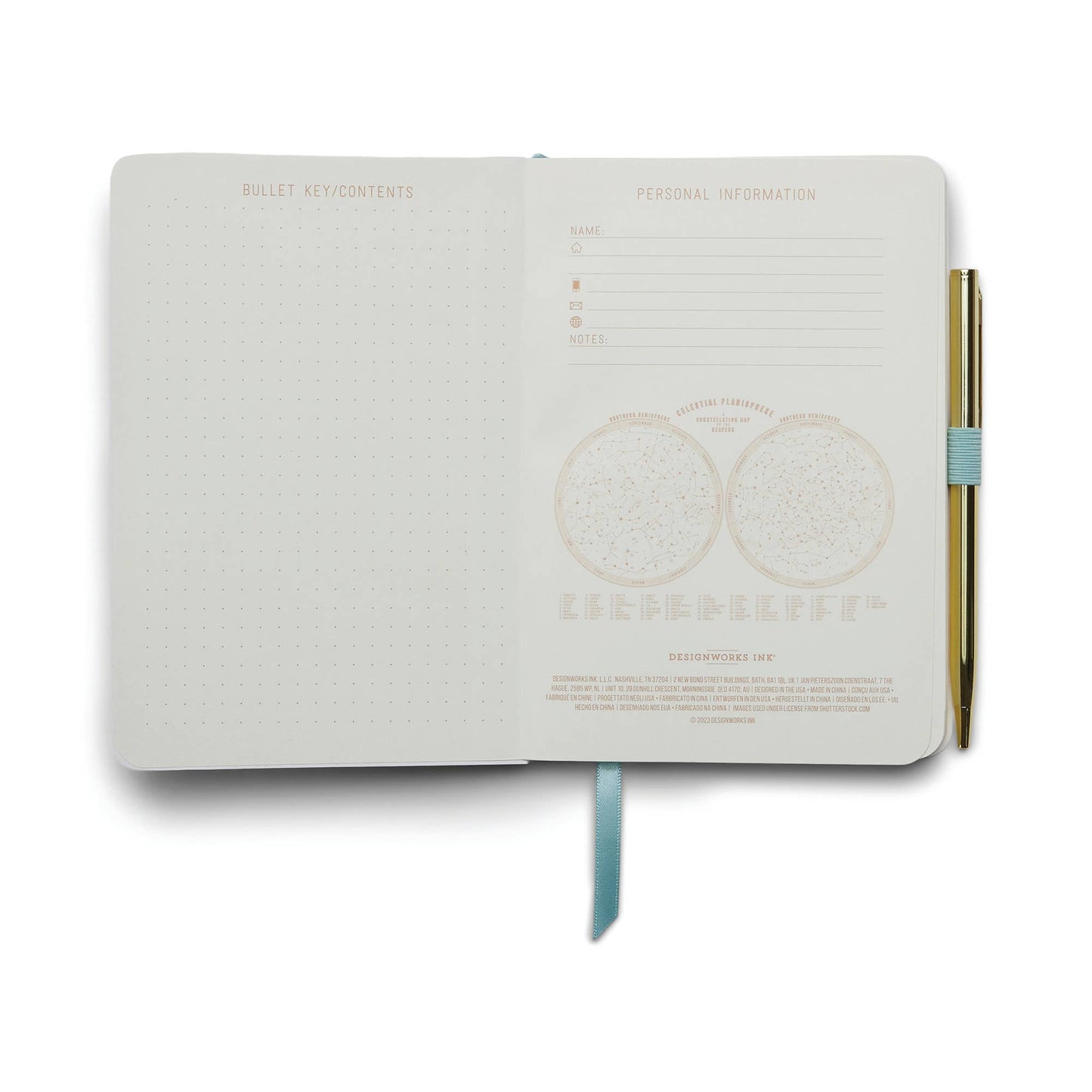 For Fox Sake Notebook with Gold Pen | Vintage Sass Journal