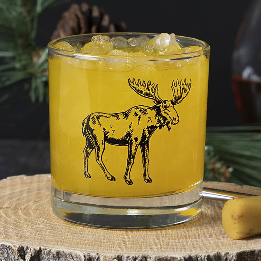 National Park Rocks Glass Set | Set of 4 Whiskey Glasses