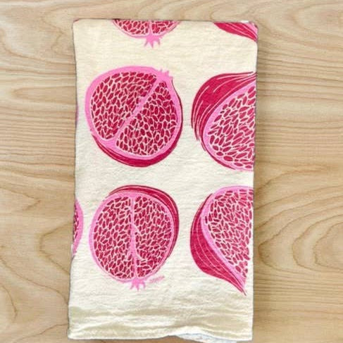 Pomegranate Tea Towel 