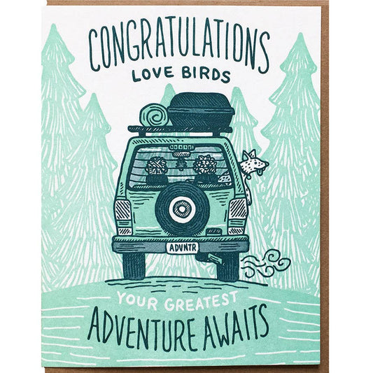 Congrats Adventure Card