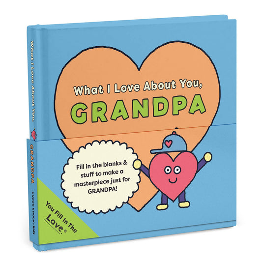 Grandpa Fill in the Love Journal