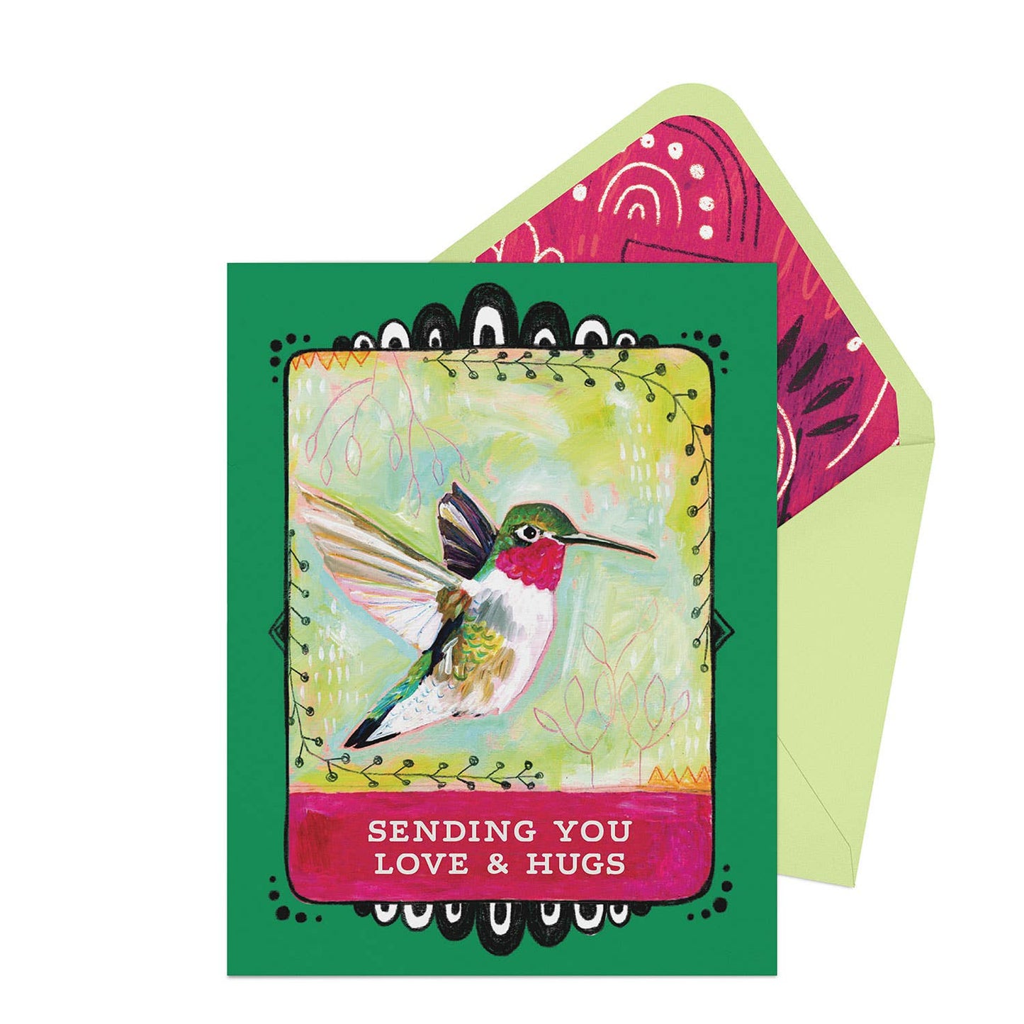 Hummingbird Empathy Greeting Card