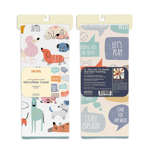 If Dogs Could Talk Dish Towel