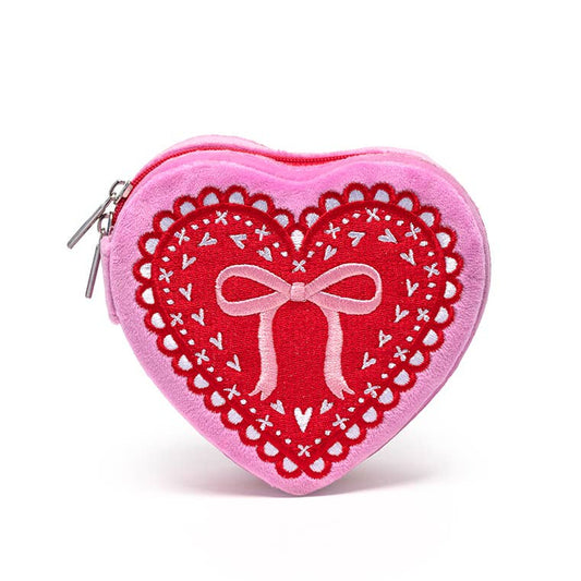 Velvet Heart Jewelry Case