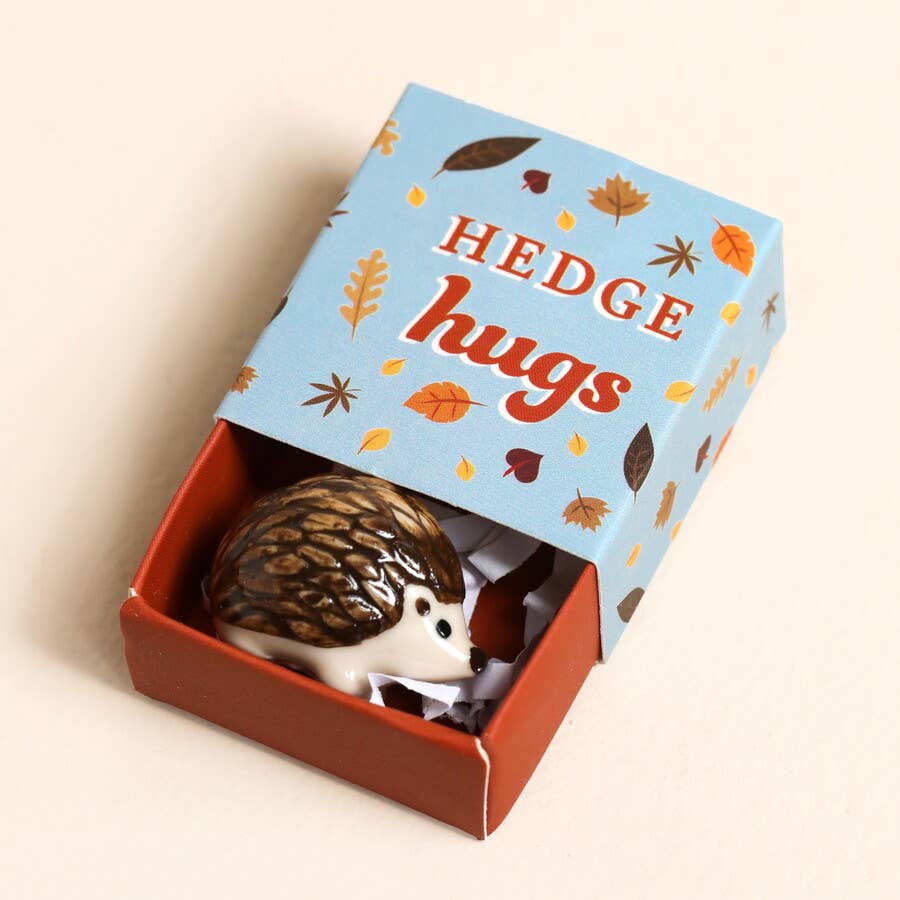 Tiny Matchbox Token: Hedgehog