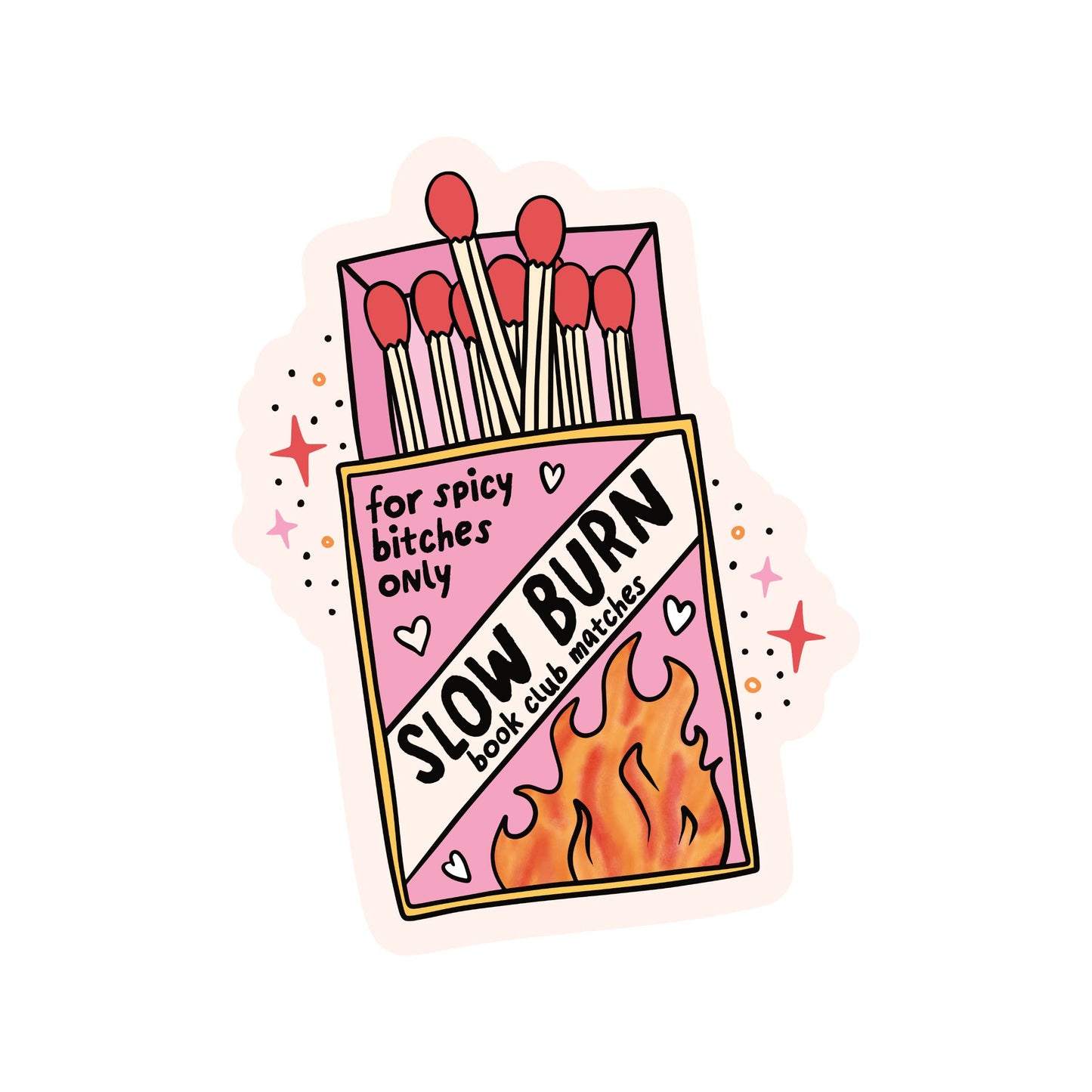 Smut Spicy Book Club Sticker