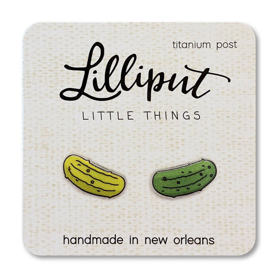 Pickle Earrings