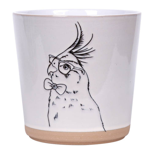 Parrot Flower Pot