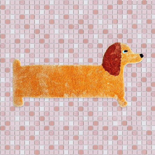 Dachshund Design Rug
