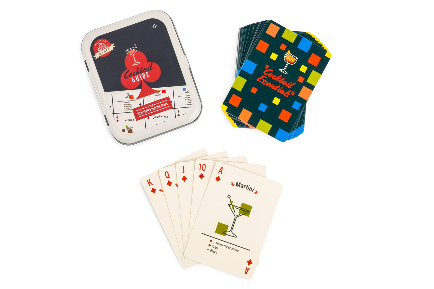 Cocktails Playing Cards