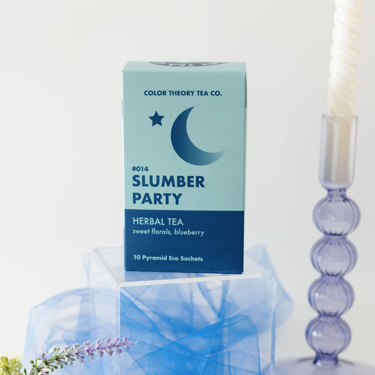 Slumber Party Tea Sachets | Premium Loose-Leaf Tea | 10 Biodegradable Sachets