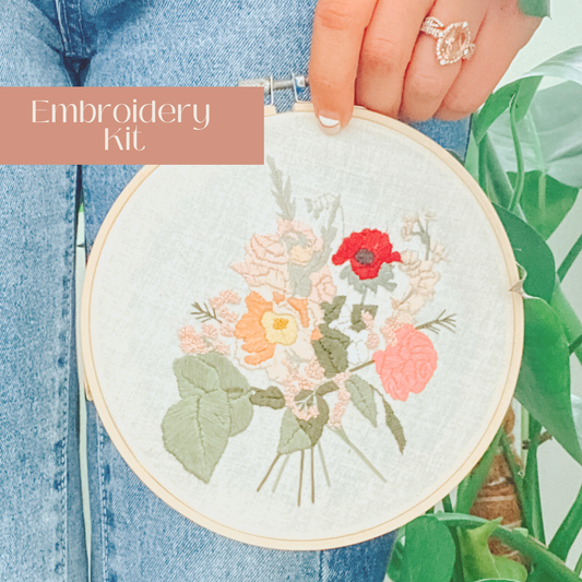 Dreamy Bouquet Advanced Embroidery Kit