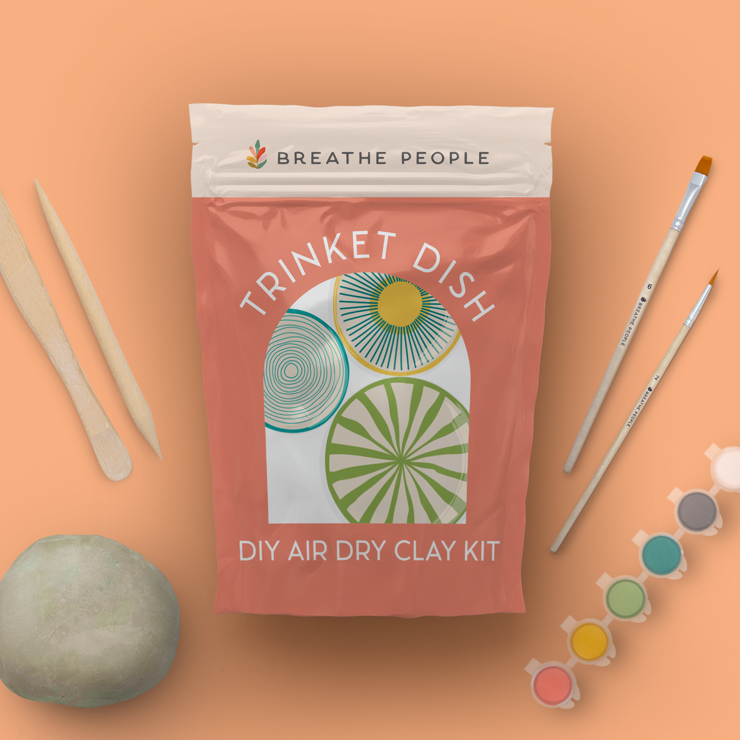 Trinket Dish Air Dry Clay KIt