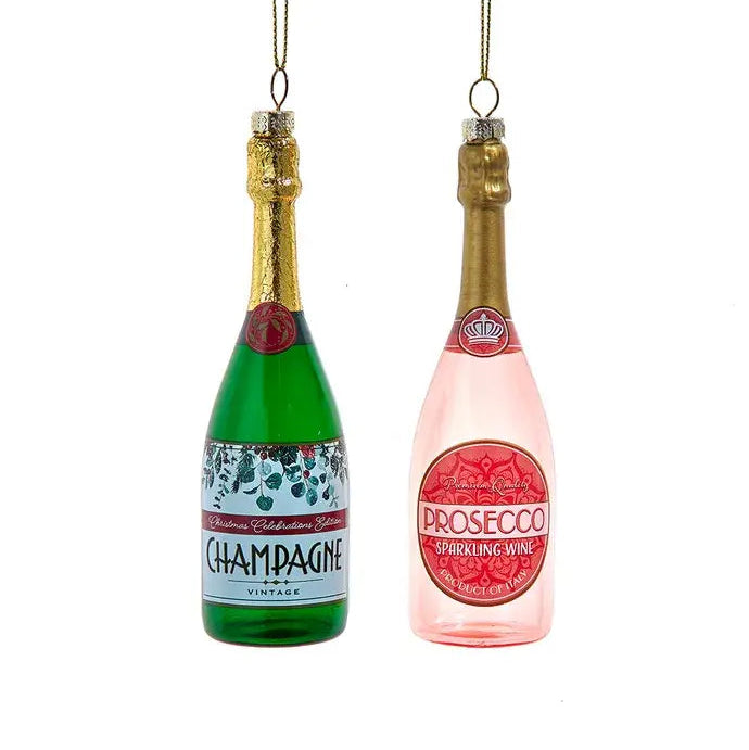 Champagne/Prosecco Bottle Ornaments