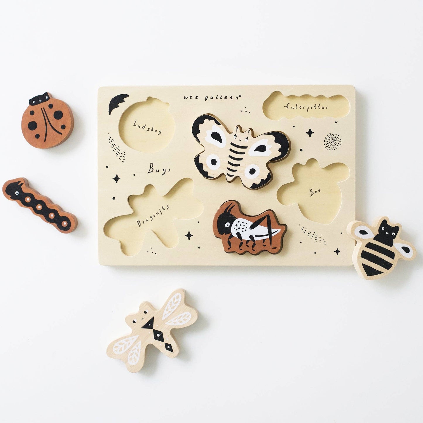 Bugs Wooden Puzzle