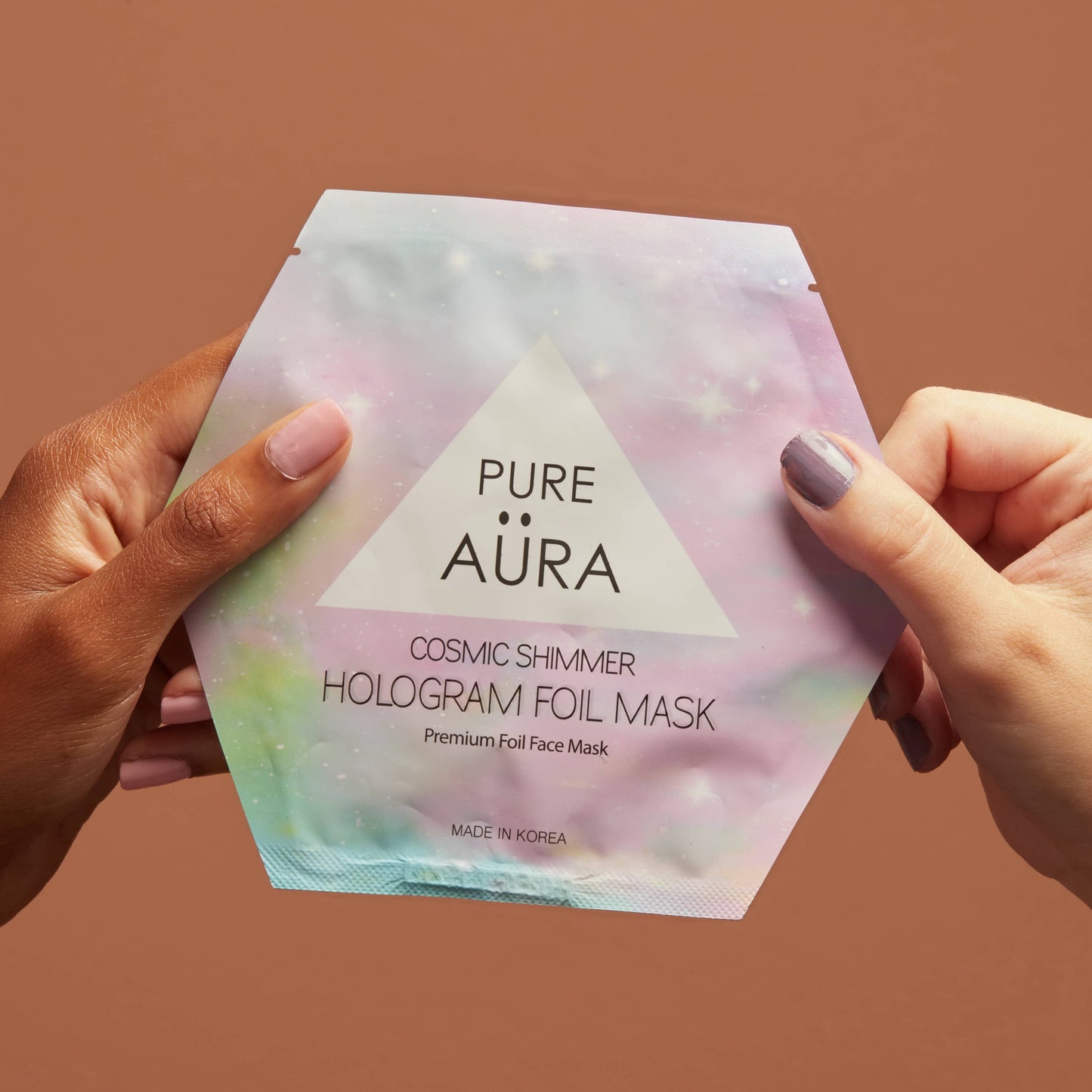 Shimmer Foil Face Mask