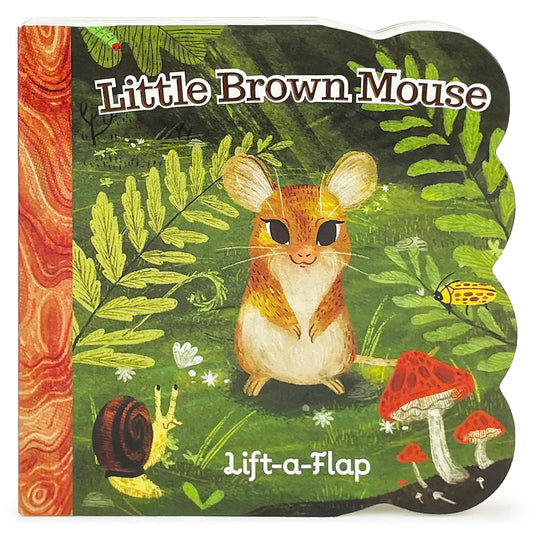 Little Brown Mouse Interactive Lift-a-Flap Board Book