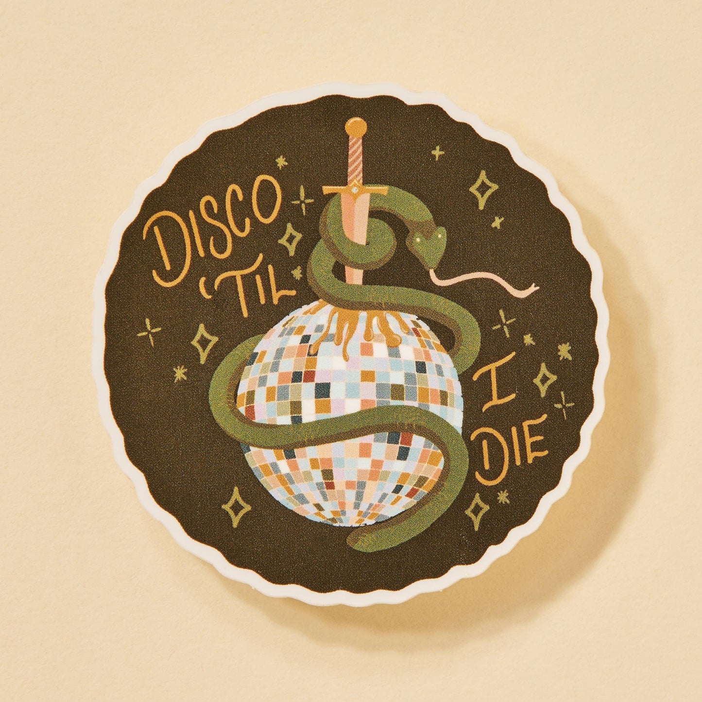 Disco Till I Die Sticker