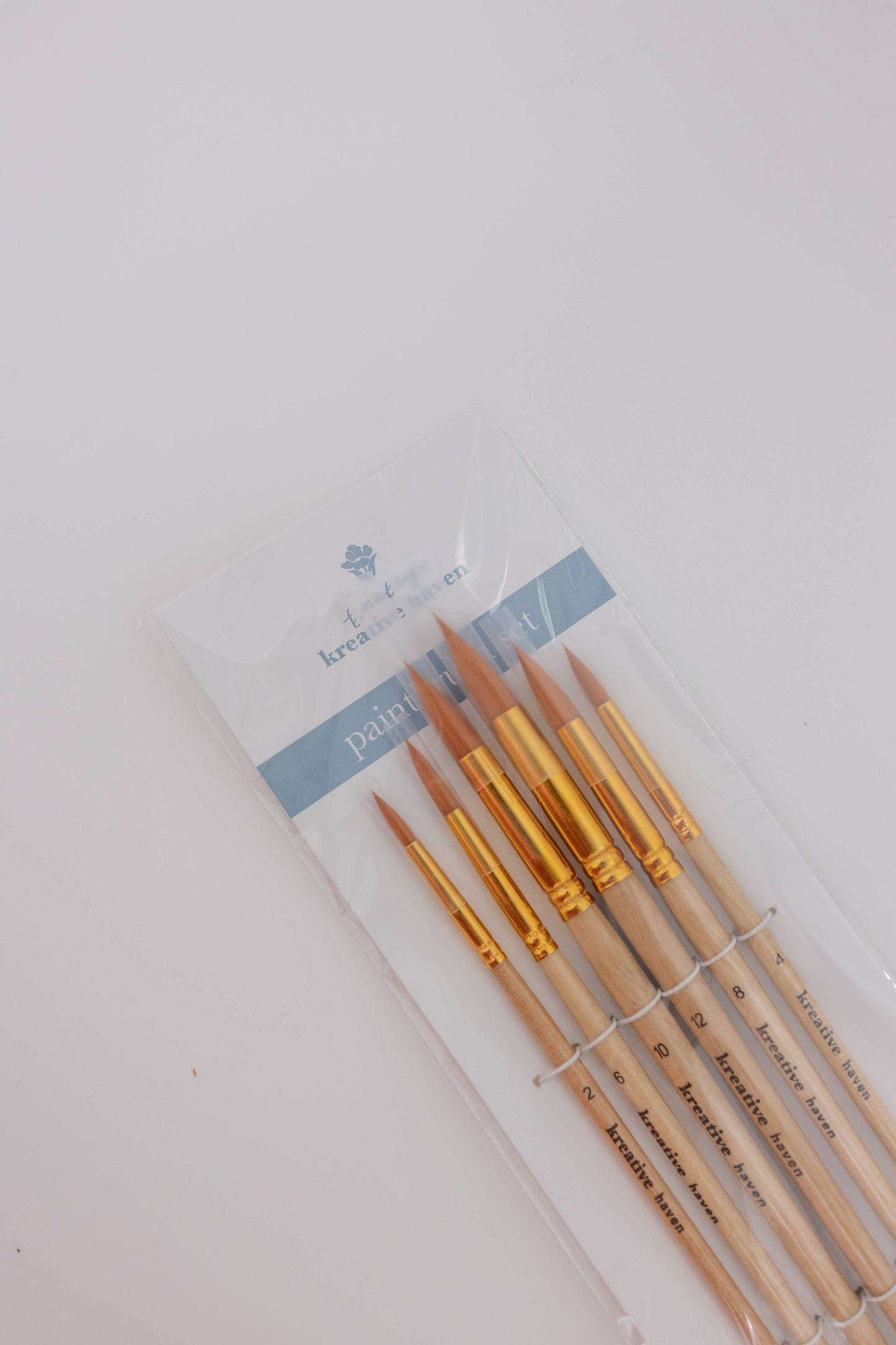 Round Tip Watercolor Brush Set
