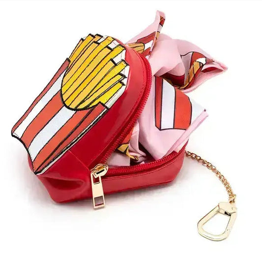French Fries Bag Charm & Reusable Tote