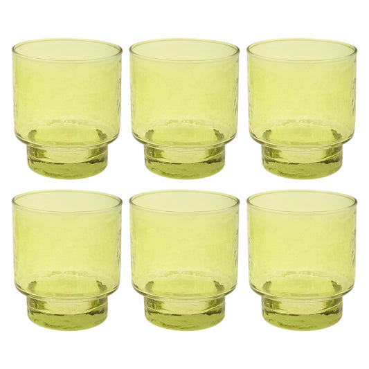 Celery Catalina Stacking Glasses