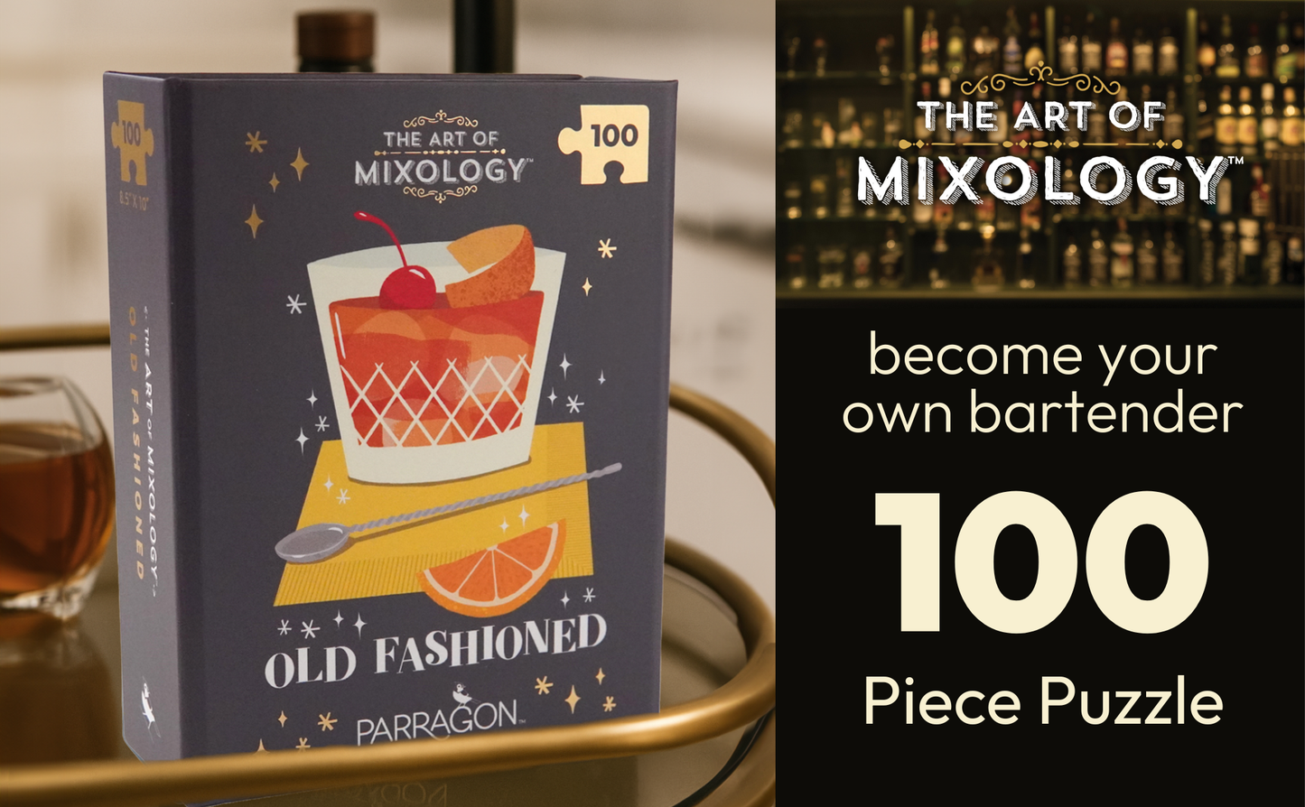The Art of Mixology™ Old Fashioned 100 Piece Puzzle