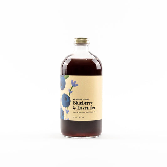 Blueberry and Lavender Cocktail & Mocktail Mixer (16 fl oz)