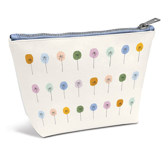 Dotted Palms Cosmetic Pouch