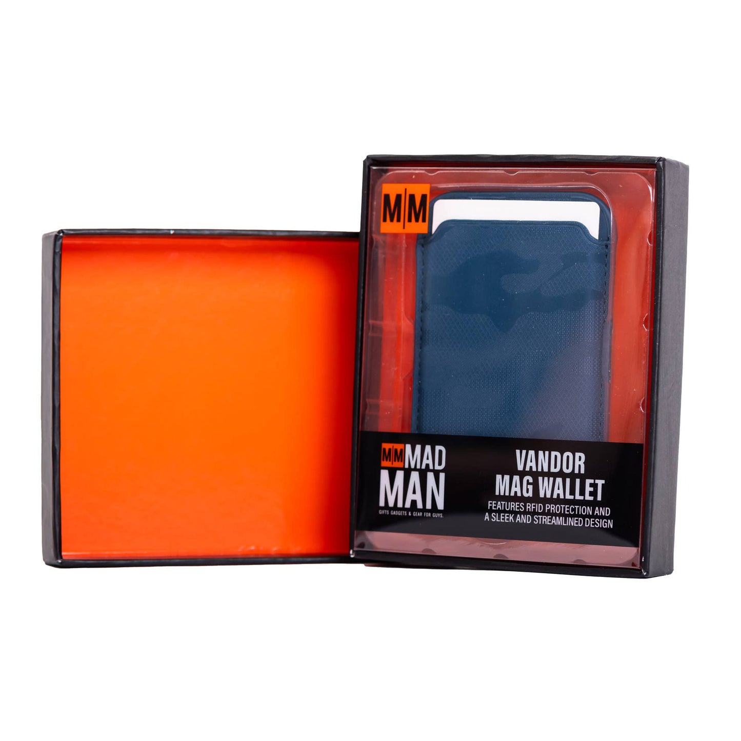 Navy Vandor Mag Wallet