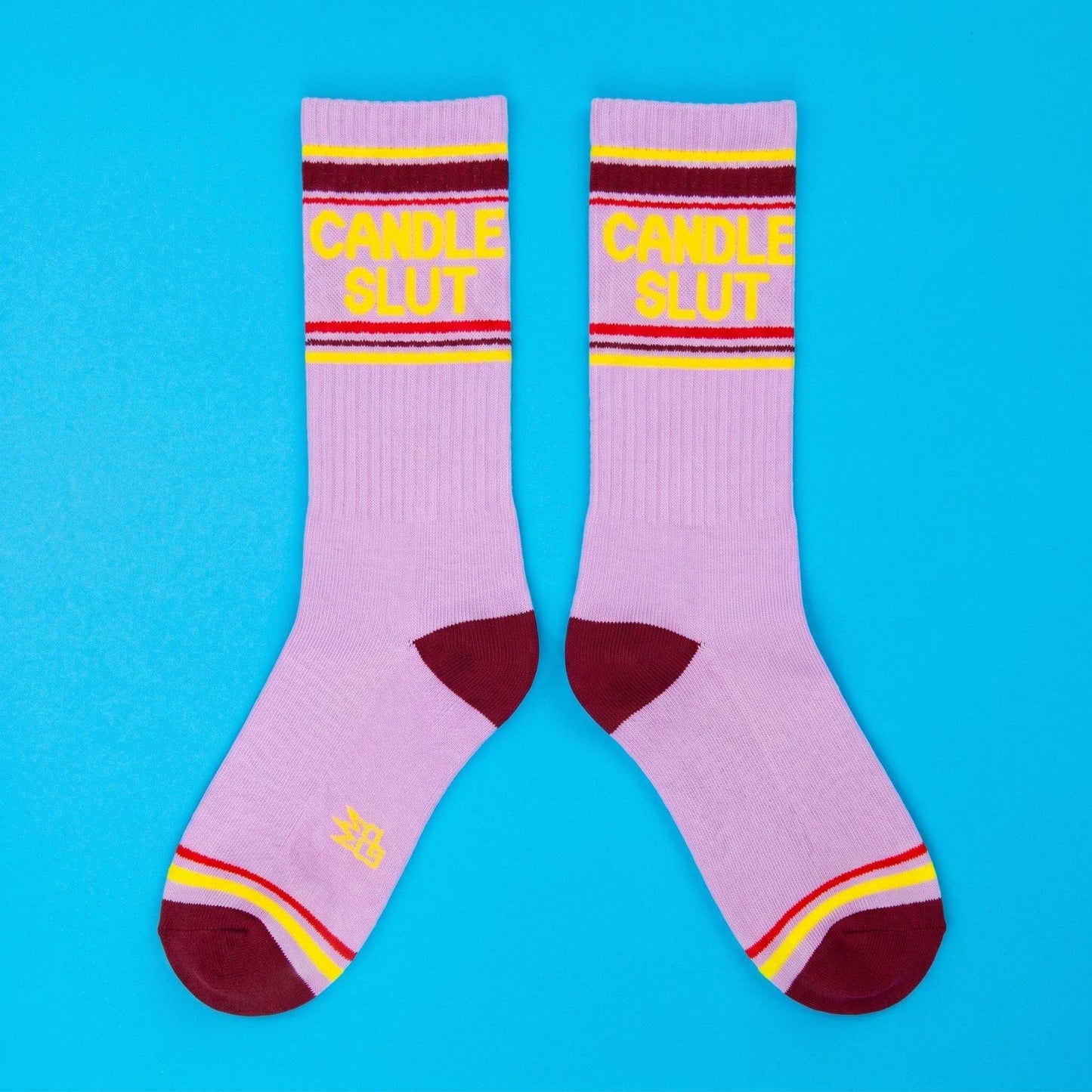 Candle Slut Gym Crew Socks