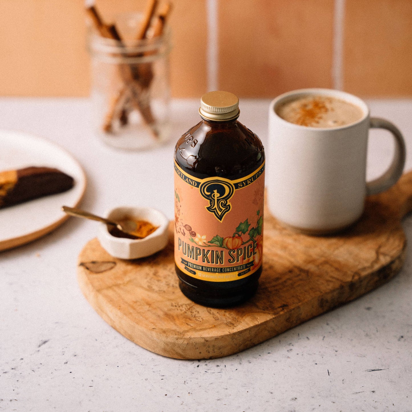 Pumpkin Spice Syrup | 12 oz Coffee, Tea & Cocktail Mixer
