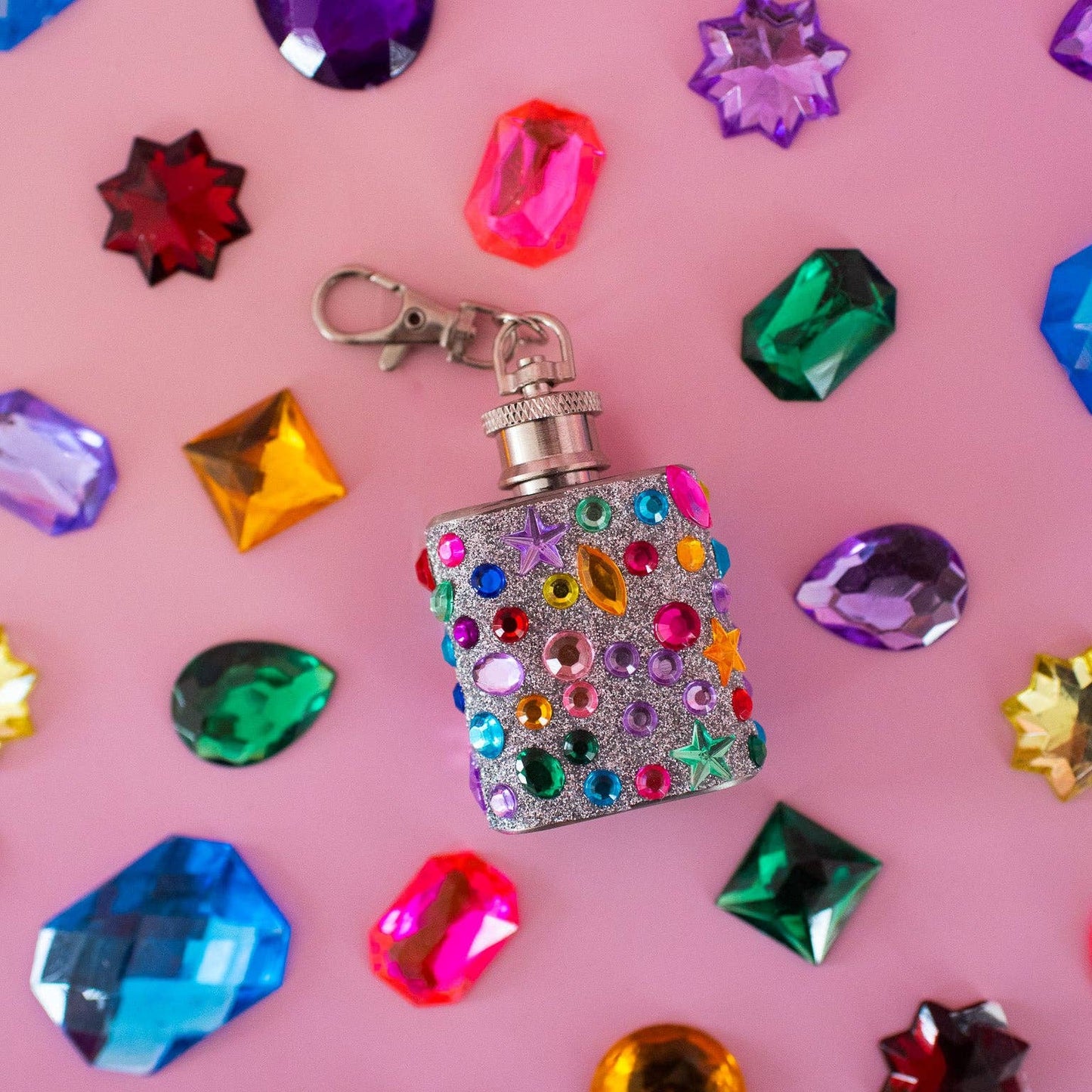 Princess Mini Flask Keychain