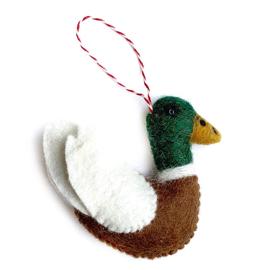 Duck Felt Wool Ornament