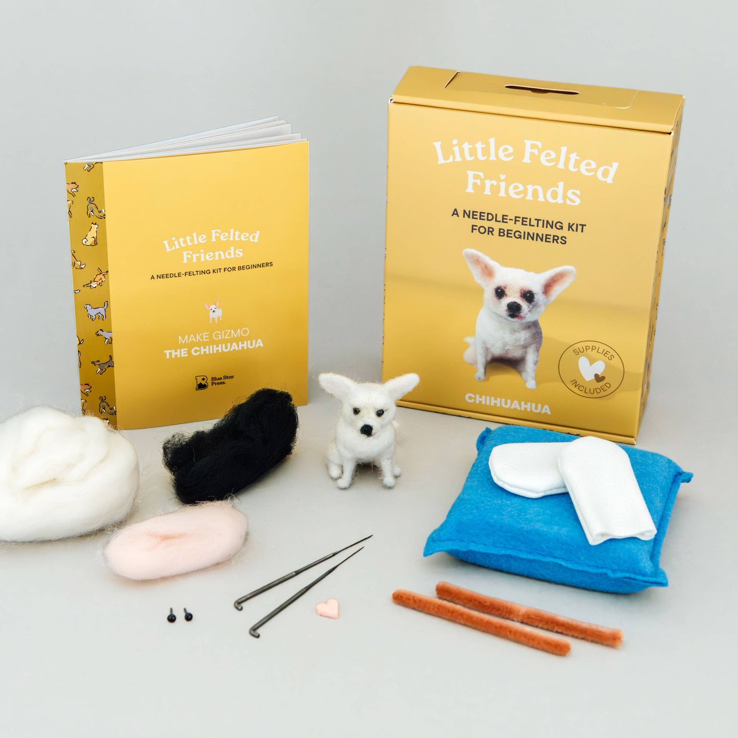 Little Felted Friends: Chihuahua Needle Felting Kit